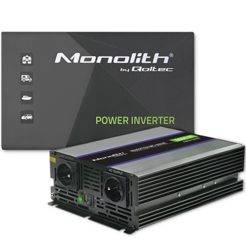 Przetwornica napięcia Monolith 6000 MS Wave | 12V na 230V | 3000/6000W | USB Przetwornica napięcia Monolith 6000 MS Wave | 12V na 230V | 3000/6000W | USB