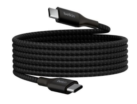 Kabel BoostCharge USB-C/USB-C 240W 2m czarny Kabel BoostCharge USB-C/USB-C 240W 2m czarny
