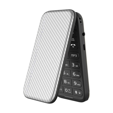 Telefon E282SC DualSIM 512MB RAM 4GB srebrny Telefon E282SC DualSIM 512MB RAM 4GB srebrny
