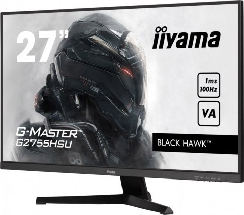 Monitor 27 cali G2755HSU-B1 VA,FHD,100Hz,1ms,HDMI,DP,2xUSB,2x2W