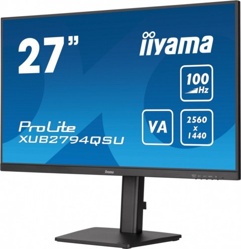 Monitor 27 cali XUB2794QSU-B6 VA,QHD,HDMI,DP,100Hz,HAS(150mm),USB3.2
