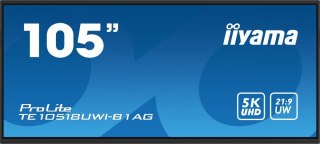 Monitor wielkoformatowy 104.6 cala TE10518UWI-B1AG INFRARED,40pkt,VA,21:9(5K),8xUSB, 8xMIC,2x16W+Subwoofer(16W),Android 13,WiFi,
