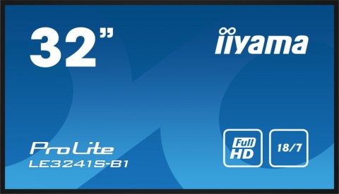 Monitor wielkoformatowy 31.5 cala LE3241S-B1 IPS/FHD/HDMI/18.7/RJ45/2x10W Monitor wielkoformatowy 31.5 cala LE3241S-B1 IPS/FHD/HDMI/18.7/RJ45/2x10W