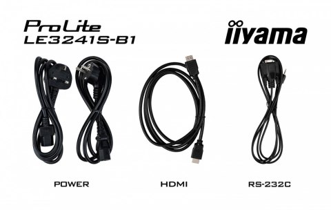 Monitor wielkoformatowy 31.5 cala LE3241S-B1 IPS/FHD/HDMI/18.7/RJ45/2x10W Monitor wielkoformatowy 31.5 cala LE3241S-B1 IPS/FHD/HDMI/18.7/RJ45/2x10W