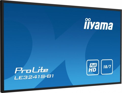 Monitor wielkoformatowy 31.5 cala LE3241S-B1 IPS/FHD/HDMI/18.7/RJ45/2x10W Monitor wielkoformatowy 31.5 cala LE3241S-B1 IPS/FHD/HDMI/18.7/RJ45/2x10W