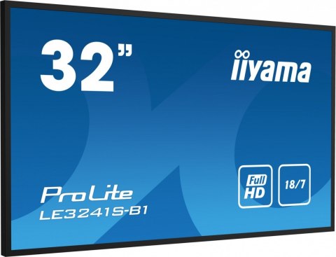 Monitor wielkoformatowy 31.5 cala LE3241S-B1 IPS/FHD/HDMI/18.7/RJ45/2x10W Monitor wielkoformatowy 31.5 cala LE3241S-B1 IPS/FHD/HDMI/18.7/RJ45/2x10W