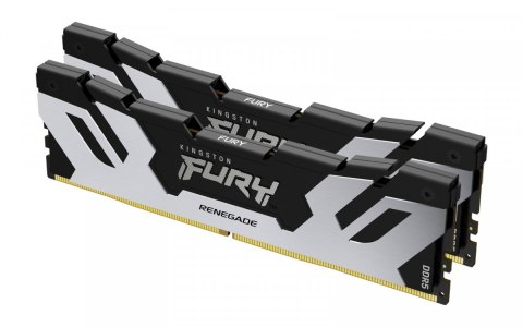 Pamięć DDR5 Fury Renegade 96GB(2*48GB)/6400 CL32 czarno-srebrna