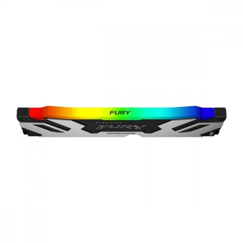 Pamięć DDR5 Fury Renegade RGB 96GB(2*48GB)/6000 CL32 czarno-srebrna Pamięć DDR5 Fury Renegade RGB 96GB(2*48GB)/6000 CL32 czarno-srebrna