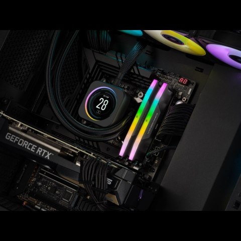 Pamięć DDR5 Vengeance RGB 32GB/5600 (2x16GB) CL40 Pamięć DDR5 Vengeance RGB 32GB/5600 (2x16GB) CL40