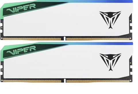 Pamięć DDR5 Viper Elite 5 RGB 32GB/6200(2x16) CL42 biała Pamięć DDR5 Viper Elite 5 RGB 32GB/6200(2x16) CL42 biała