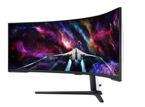 Samsung Monitor 57 cali G95NC VA 7680x2160 DUHD 32:9 3xHDMI 1xDP 2xUSB 3.0 KVM 1ms 240Hz HAS Gaming zakrzywiony 3Yd2d Samsung Monitor 57 cali G95NC VA 7680x2160 DUHD 32:9 3xHDMI 1xDP 2xUSB 3.0 KVM 1ms 240Hz HAS Gaming zakrzywiony 3Yd2d