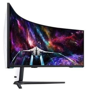 Samsung Monitor 57 cali G95NC VA 7680x2160 DUHD 32:9 3xHDMI 1xDP 2xUSB 3.0 KVM 1ms 240Hz HAS Gaming zakrzywiony 3Yd2d Samsung Monitor 57 cali G95NC VA 7680x2160 DUHD 32:9 3xHDMI 1xDP 2xUSB 3.0 KVM 1ms 240Hz HAS Gaming zakrzywiony 3Yd2d
