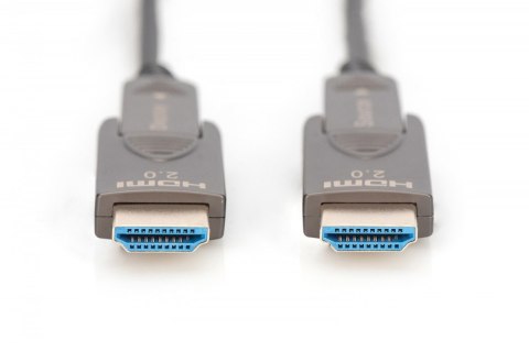Kabel hybrydowy AOC HDMI 2.0 Premium High Speed Ethernet 4K60Hz UHD HDMI D/A HDMI D/A M/M z odłączanym wtykiem, 30m, Czarny Kabel hybrydowy AOC HDMI 2.0 Premium High Speed Ethernet 4K60Hz UHD HDMI D/A HDMI D/A M/M z odłączanym wtykiem, 30m, Czarny