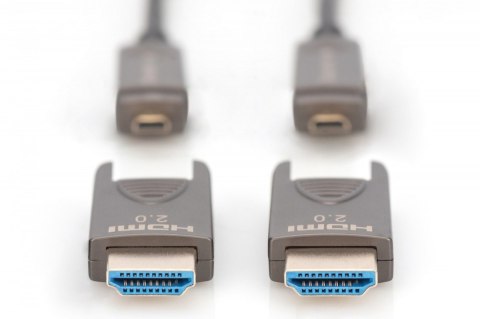 Kabel hybrydowy AOC HDMI 2.0 Premium High Speed Ethernet 4K60Hz UHD HDMI D/A HDMI D/A M/M z odłączanym wtykiem, 30m, Czarny Kabel hybrydowy AOC HDMI 2.0 Premium High Speed Ethernet 4K60Hz UHD HDMI D/A HDMI D/A M/M z odłączanym wtykiem, 30m, Czarny