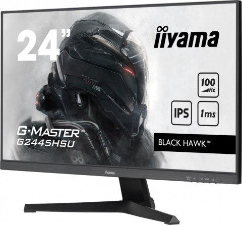 Monitor 23.8 cala G-Master G2445HSU-B1 IPS,FHD,100Hz,1ms,2xUSB,2x2W,FreeSync