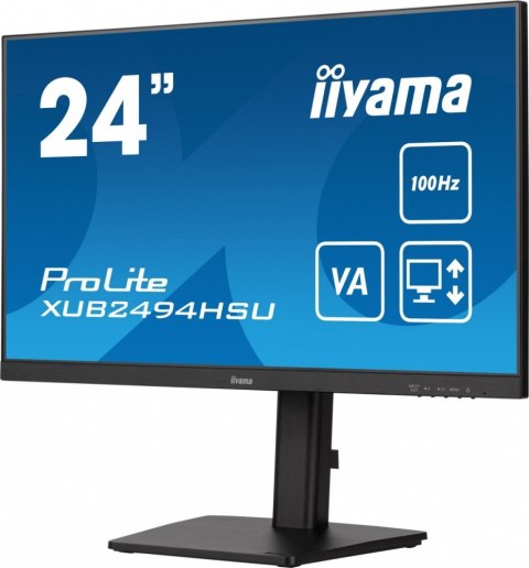 Monitor 23.8 cala XUB2494HSU-B6 VA,FHD,HDMI,DP,100Hz,2xUSB,HAS(150mm)