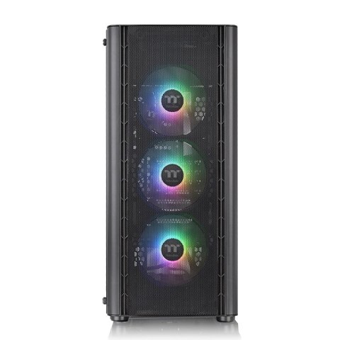 Obudowa - V250 Air Tempered Glass 3x12cm ARGB + 12cm - Blac Obudowa - V250 Air Tempered Glass 3x12cm ARGB + 12cm - Blac