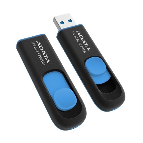 Pendrive UV128 256GB USB3.2 czarno-niebieski Pendrive UV128 256GB USB3.2 czarno-niebieski