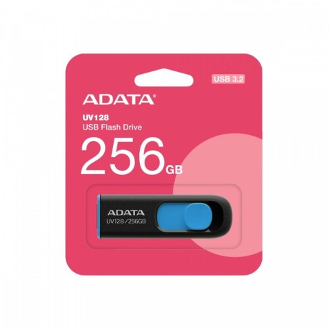 Pendrive UV128 256GB USB3.2 czarno-niebieski Pendrive UV128 256GB USB3.2 czarno-niebieski