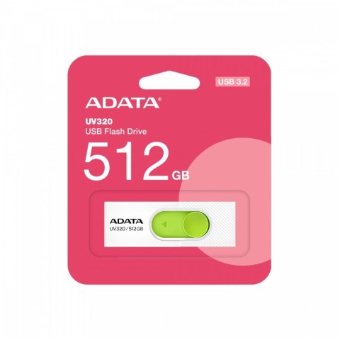 Pendrive UV320 512GB USB3.2 biało-zielony Pendrive UV320 512GB USB3.2 biało-zielony