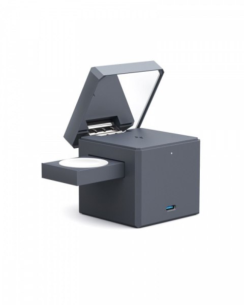 Ładowarka 3-in-1 Cube MagSafe szara Ładowarka 3-in-1 Cube MagSafe szara