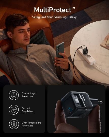 Ładowarka 313 45W czarna USB-C Ładowarka 313 45W czarna USB-C