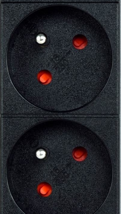 Listwa zasilająca rack PDU 9xFR 1U 16A FR 2m