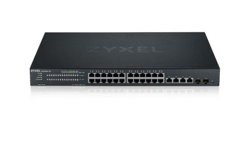 Przełącznik XMG1930-30, 24-port 2.5GbE Smart Managed Layer 2 Switch with 4 10GbE and 2 SFP+ Uplink Przełącznik XMG1930-30, 24-port 2.5GbE Smart Managed Layer 2 Switch with 4 10GbE and 2 SFP+ Uplink