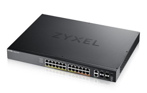 Przełącznik dostępowy L3 24 porty PoE,10GbE RJ-45, 4 porty 10GbE SFP+ XGS2220-30HP-EU0101F Przełącznik dostępowy L3 24 porty PoE,10GbE RJ-45, 4 porty 10GbE SFP+ XGS2220-30HP-EU0101F
