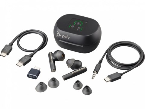 Słuchawki Voyager Free 60+ UC Carbon Black Earbuds BT700 USB-C 7Y8G4A Słuchawki Voyager Free 60+ UC Carbon Black Earbuds BT700 USB-C 7Y8G4A