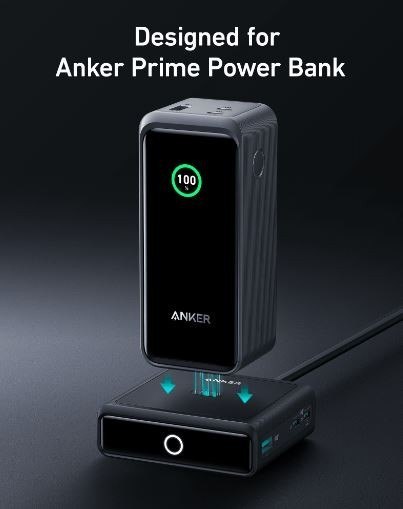 Baza ładująca Prime 100W czarna Baza ładująca Prime 100W czarna