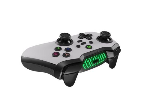 Gamepad Genesis Mangan 400 bezprzewodowy do PC/Switch/Mobile Biały