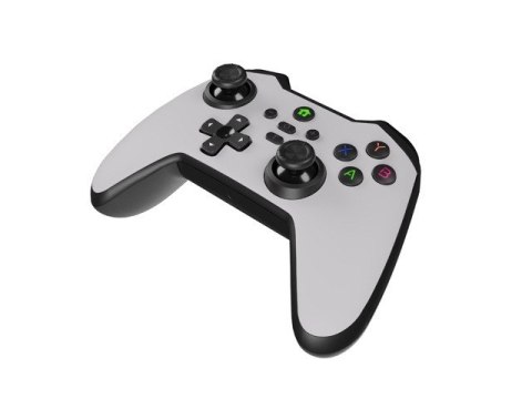 Gamepad Genesis Mangan 400 bezprzewodowy do PC/Switch/Mobile Biały