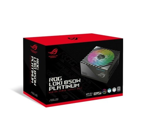 Zasilacz Rog Loki SFX-L 850W Platinum 80+ Aura ATX 3.0 czarny