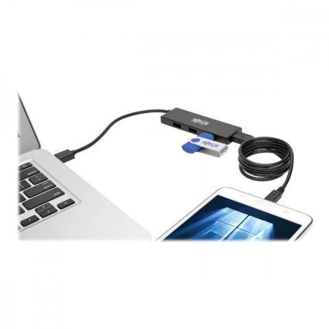 4-portowy, ultracienki, przenośny koncentrator USB 3.0 SuperSpeed U360-004-SLIM 4-portowy, ultracienki, przenośny koncentrator USB 3.0 SuperSpeed U360-004-SLIM