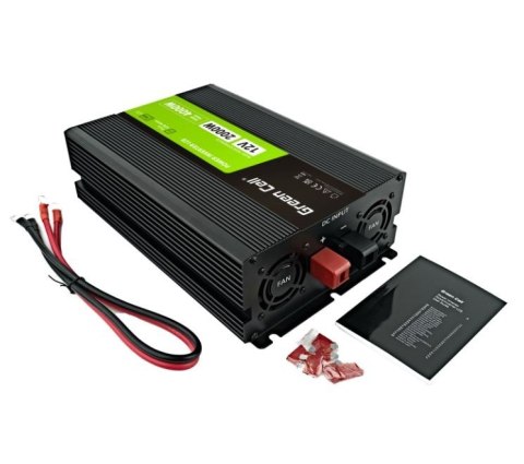Przetwornica LCD 12V 2000W/4000W Czysty sinus z wywietlaczem