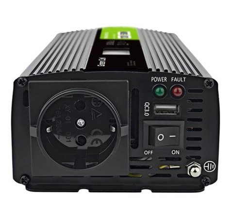 Przetwornica LCD 12V 500W/1000W Czysty sinus z wywietlaczem