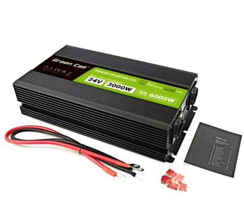 Przetwornica LCD 24V 3000W/6000W Czysty sinus z wywietlaczem Przetwornica LCD 24V 3000W/6000W Czysty sinus z wywietlaczem