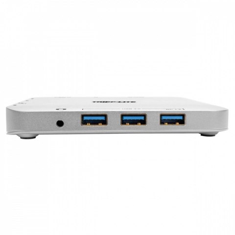 Stacja dokująca USB-C, podwójny wyświetlacz 4K HDMI/mDP, VGA, USB 3.2 Gen 1, koncentrator USB-A/C, GbE, ładowanie PD 60 W U442-D