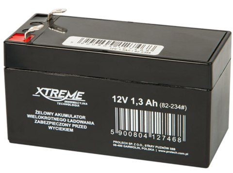 Akumulator żelowy 12V 1.3Ah XTREME Akumulator żelowy 12V 1.3Ah XTREME