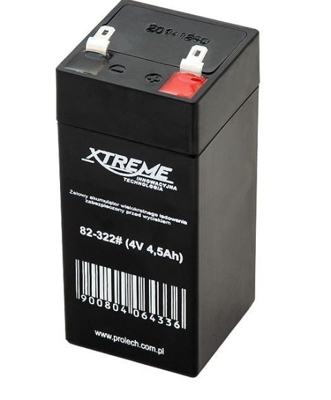 Akumulator żelowy 4V 4,5Ah XTREME Akumulator żelowy 4V 4,5Ah XTREME