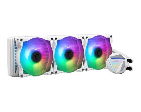 Chłodzenie procesora MAG Core Liquid 360R V2 360mm ARGB białe Chłodzenie procesora MAG Core Liquid 360R V2 360mm ARGB białe