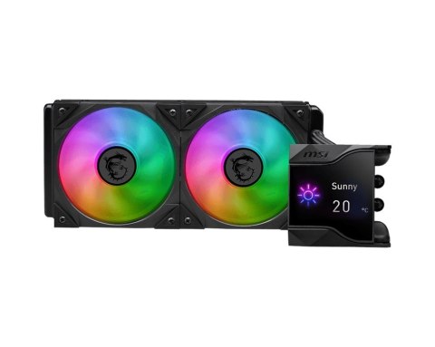 Chłodzenie procesora MAG Core Liquid D240 240mm ARGB CPU Cooler Chłodzenie procesora MAG Core Liquid D240 240mm ARGB CPU Cooler