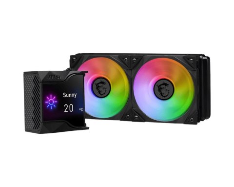 Chłodzenie procesora MAG Core Liquid D240 240mm ARGB CPU Cooler Chłodzenie procesora MAG Core Liquid D240 240mm ARGB CPU Cooler