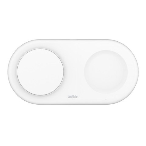 Ładowarka podwójna BoostCharge Pro Qi2 15W biała Ładowarka podwójna BoostCharge Pro Qi2 15W biała