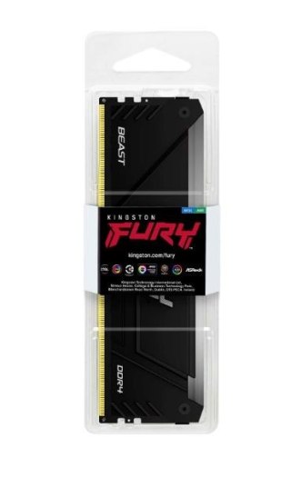 Pamięć DDR4 Fury Beast RGB 8GB(1* 8GB)/3200 CL16
