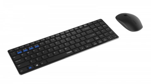 Zestaw klawiatura + mysz Bluetooth 2.4G 9300 czarne UI Zestaw klawiatura + mysz Bluetooth 2.4G 9300 czarne UI