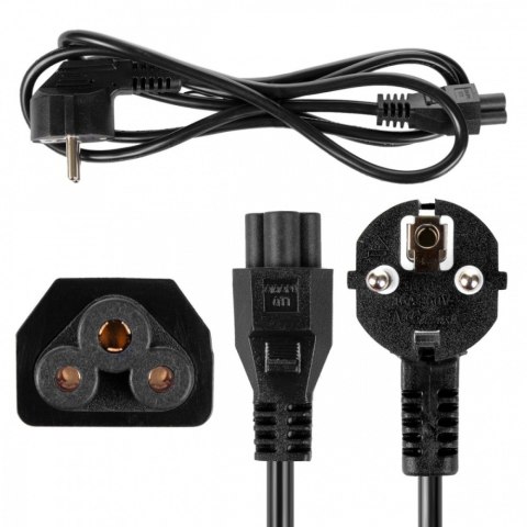 Kabel zasilający 1,5m koniczynka MCTV-857 Kabel zasilający 1,5m koniczynka MCTV-857