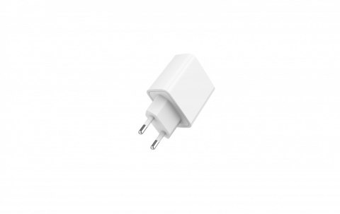 Ładowarka PowerDelivery USB-A USB-C 20W Biała