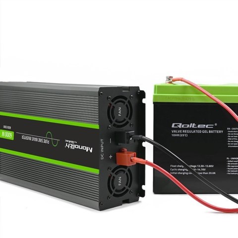 Przetwornica napięcia Monolith | 3000W | 6000W | 24V na 230V | Czysty Sinus | LCD Przetwornica napięcia Monolith | 3000W | 6000W | 24V na 230V | Czysty Sinus | LCD